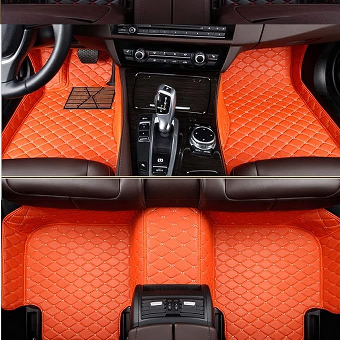 Custom All-Weather Protection Luxury Leather Floor Mats - Image 8