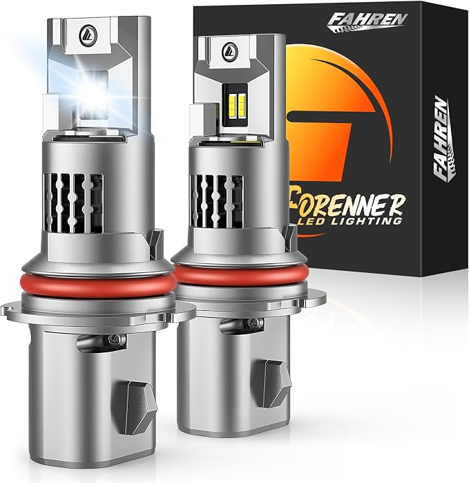 Fahren 9007 Bulb, Ultra Brightness 6500K, 1:1 Same Size HB5 Fog Light by FAHRENFORENNER