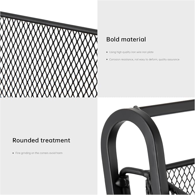 Retail Display Rack 4-Tier Market Merchandise Display Shelf Tabletop Fruit - Image 6