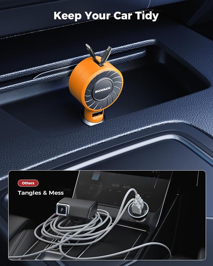 SUPERONE 3-in-1 Car Charger - Image 4