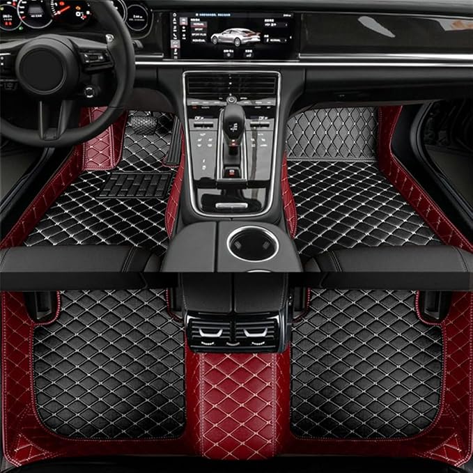 Custom Artificial Leather Waterproof All-Weather Car Floor Mats Fit by SLFCWA