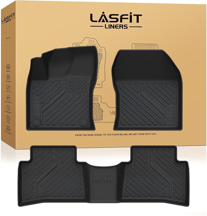 LASFIT Floor Mats for Toyota Prius 2016-2022 & Prius Prime 2017-2022, All by LASFIT
