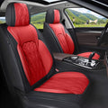 2 Front Car Seat Covers Fit for Toyota Camry 2012-2025 Faux Leather Automotive by DISUTOGO