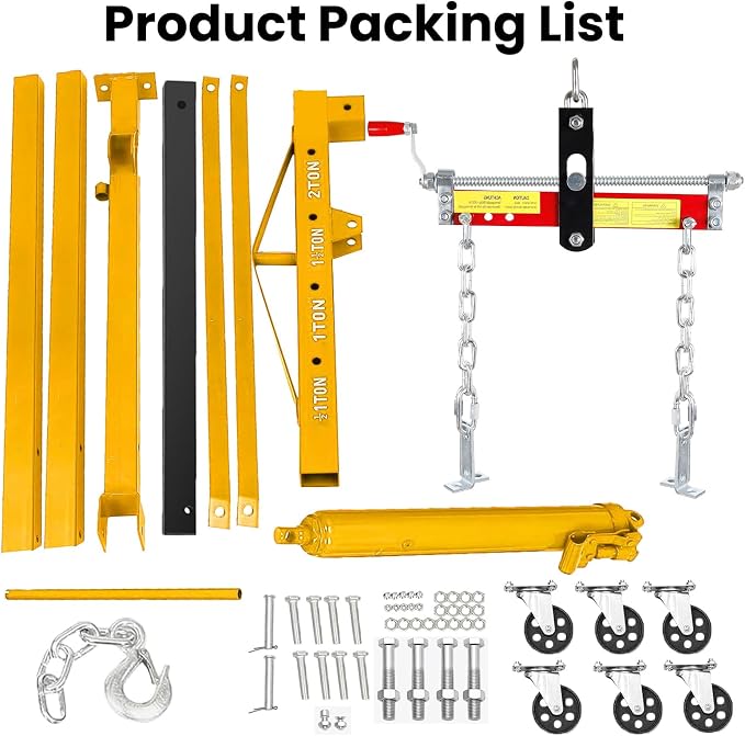 2.5 ton Engine Hoist Cherry Picker - Image 5