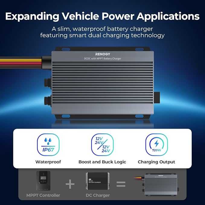 RENOGY 12V/24V 50A DC-DC Charger - Image 7