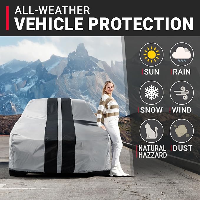 iCarCover Custom Car Cover for Buick Century Sedan, Coupe Waterproof - Image 2