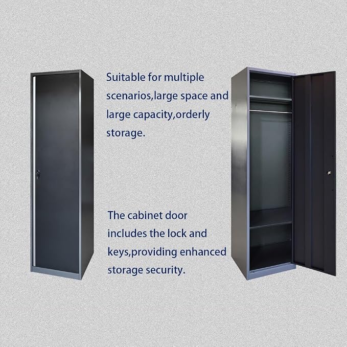 JZD Metal Garage Cabinet Set, Heavy Duty, Tool Cabinets - Image 5