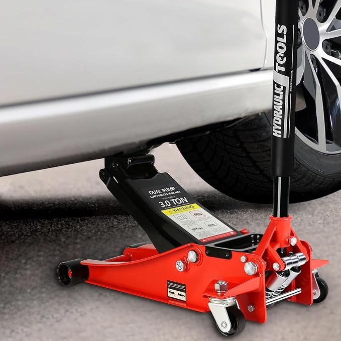 3 Ton Low Profile Floor Jack, Heavy Duty Floor Jack - Image 2
