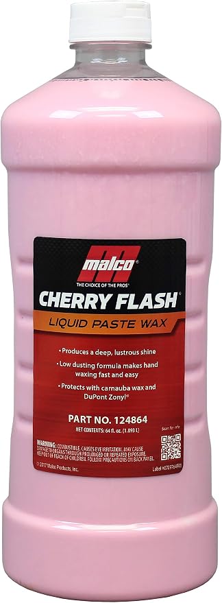 Malco Cherry Flash Automotive Liquid Paste Wax – Protect & Shine Your by MalcoProductsInc