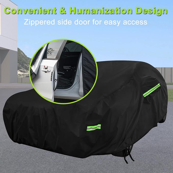 Car Cover Custom Fit for Toyota Corolla, Waterproof All Weather Full Exterior - Image 3