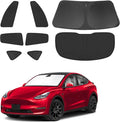 TINGLU Window Shades for Tesla Model Y Juniper 2025 Accessories Car Side Full by TINGLU