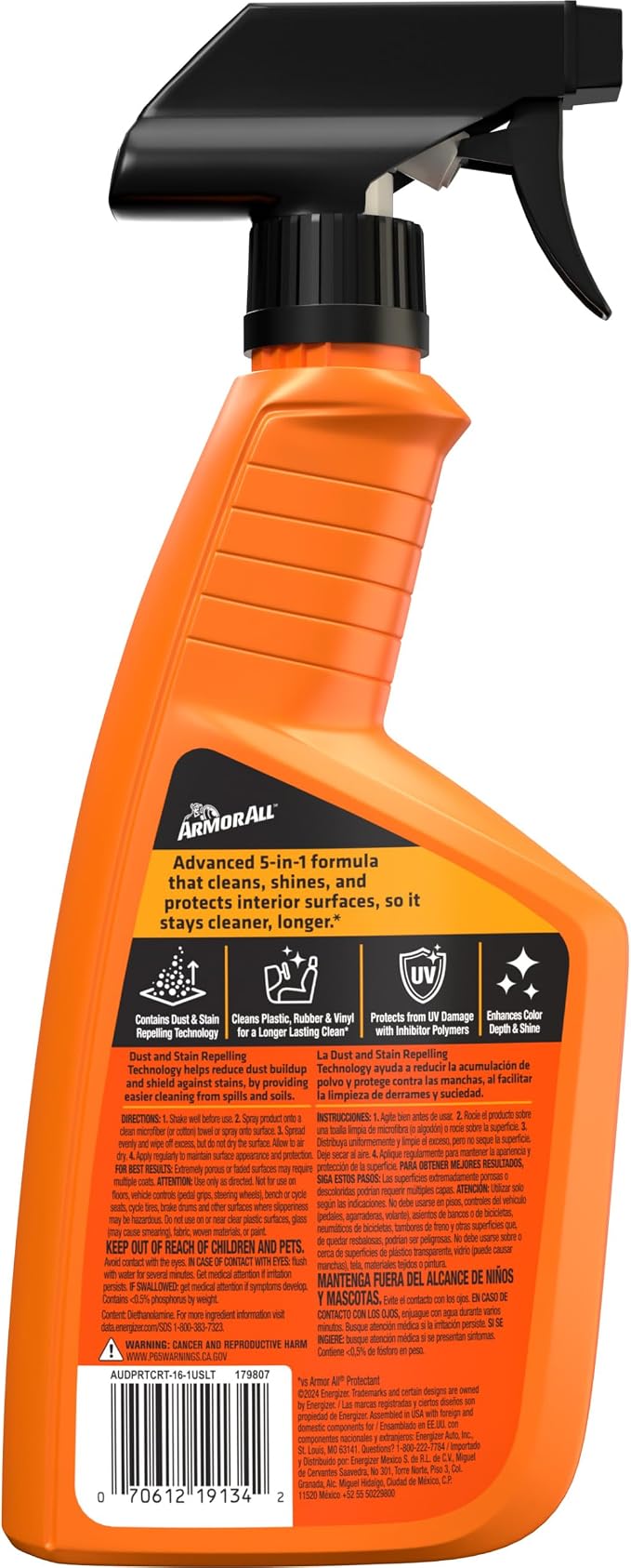 Armor All Extreme Shield Protectant Spray, Interior Car Cleaner - Image 7