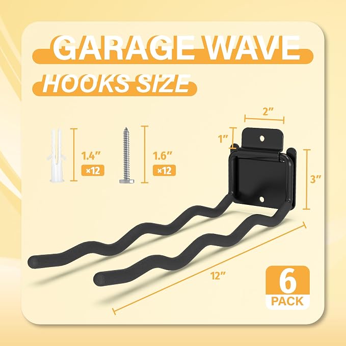 Heavy Duty Garage Hooks - Image 2