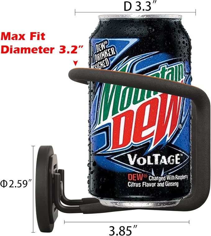 MUTUACTOR Magnetic Cup Holder Heavy Duty, Large Capacity Magnetic Mount Tractor - Image 5