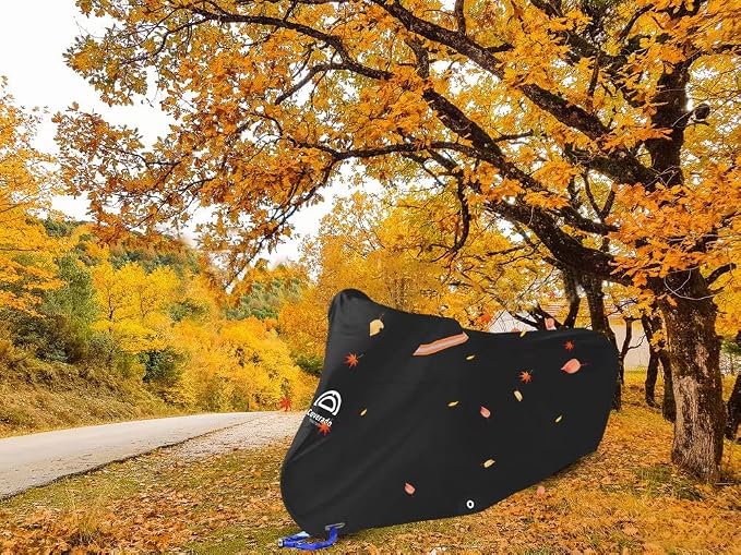 Motorcycle Cover Waterproof Outdoor 104 inches Length All Season Universal - Image 6