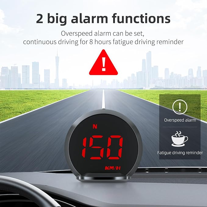 ACECAR Digital GPS Speedometer New HUD Car Head Up Display LCD Display - Image 4