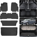 Floor Mats & Trunk Mats for Honda Odyssey 2018-2023 2024 2025, TPE All Weather by SANBAN-AXE