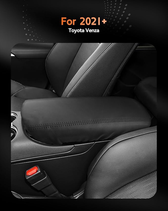 CDEFG for 2021-2025 Toyota Venza Center Console Cover Armrest Box Cover for - Image 2