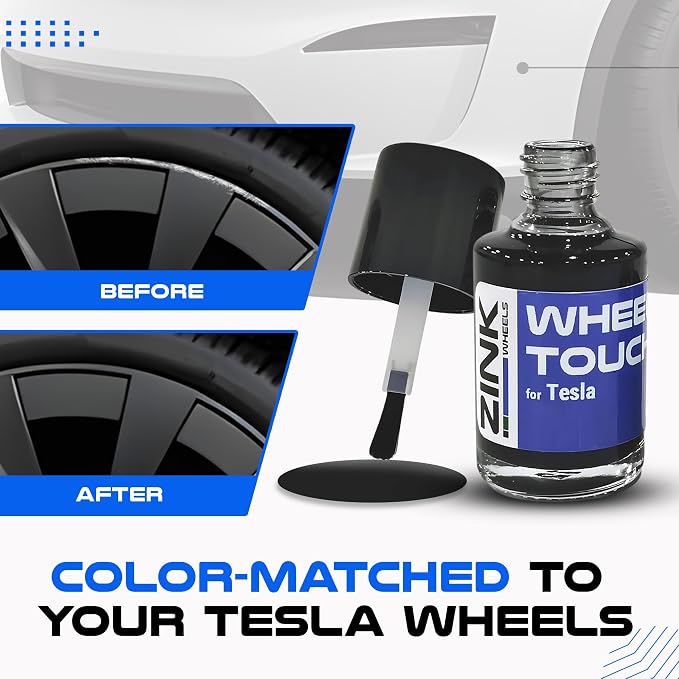 Premium Tesla Wheel Curb Rash Repair Kit - Image 5