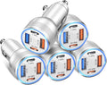 USB C Car Charger 5 Pack, Bangfun 65W 4-Port Dual 12V USB Car Charger QC+PD 3.0 by Bangfun