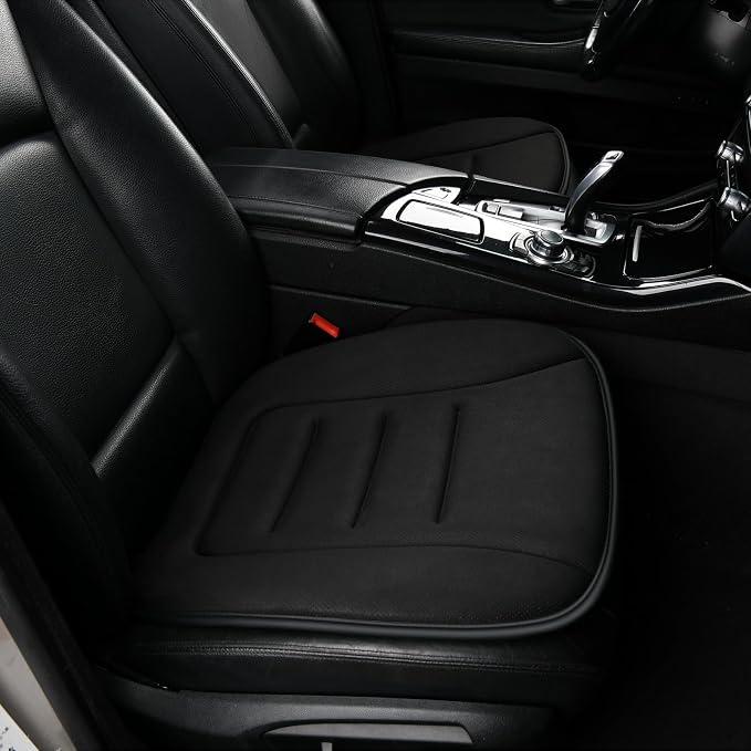 KAYI Car Seat Cushion, Memory Foam Car Seat Cushion, Anti Slip Rubber Bottom by KAYI