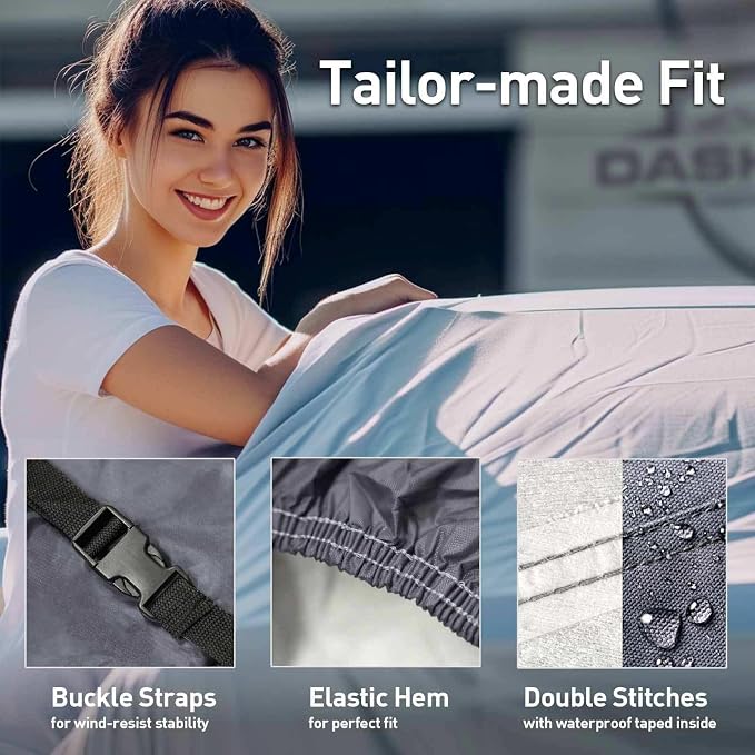 USCarCover Supreme All Weather Protection, Breathable Car Cover - Image 7