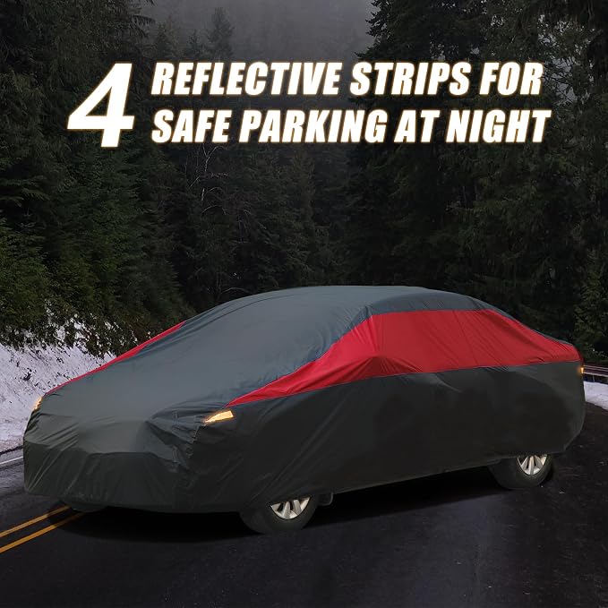 Car Cover Waterproof All Weather, Outdoor Car Cover - Image 5