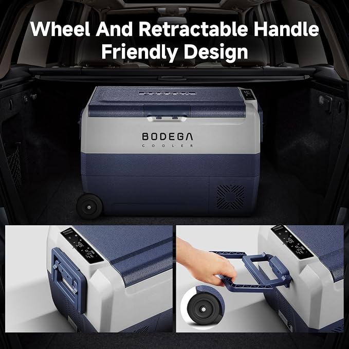 BODEGACOOLER 【Upgraded】 12 Volt Refrigerator, Portable Freezer, Car Fridge Dual - Image 6