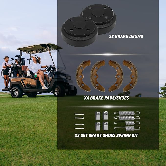 Golf Cart Brake Repair Kit fit Club Car DS 1995-Up and Precedent 2004-Up - Image 7