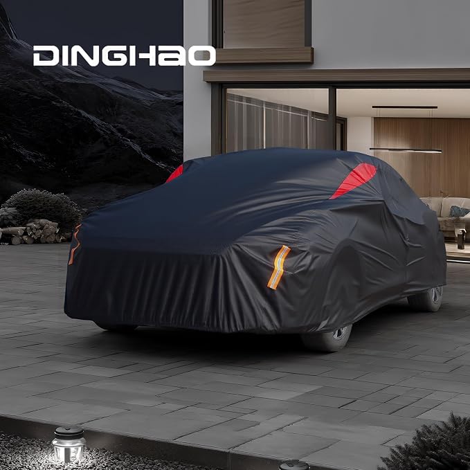 Car Cover Waterproof All Weather, 6 Layers Car Covers - Image 6