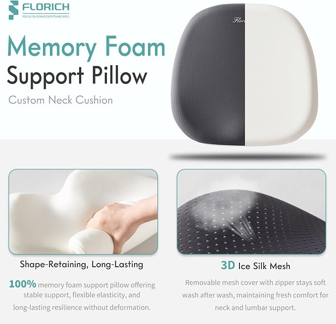 FLORICH Car Seat Cushion and Lumbar Support Pillow - Image 7