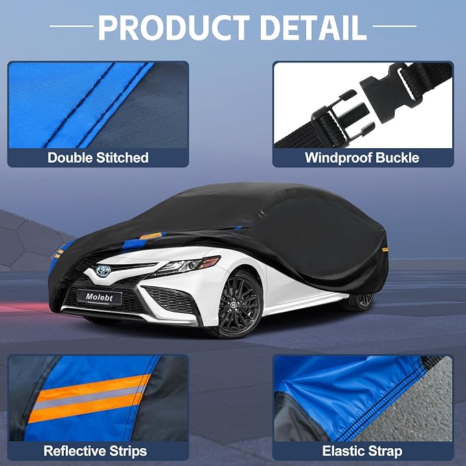 SUV Car Cover Waterproof All Weather - Image 3