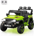 Kids Electric Vehicle, 12V Battery Powered Ride On Car by RELJOFUM