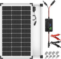 Solar Panel Charger Kit: 100W 12V Solar Panel by Voltset