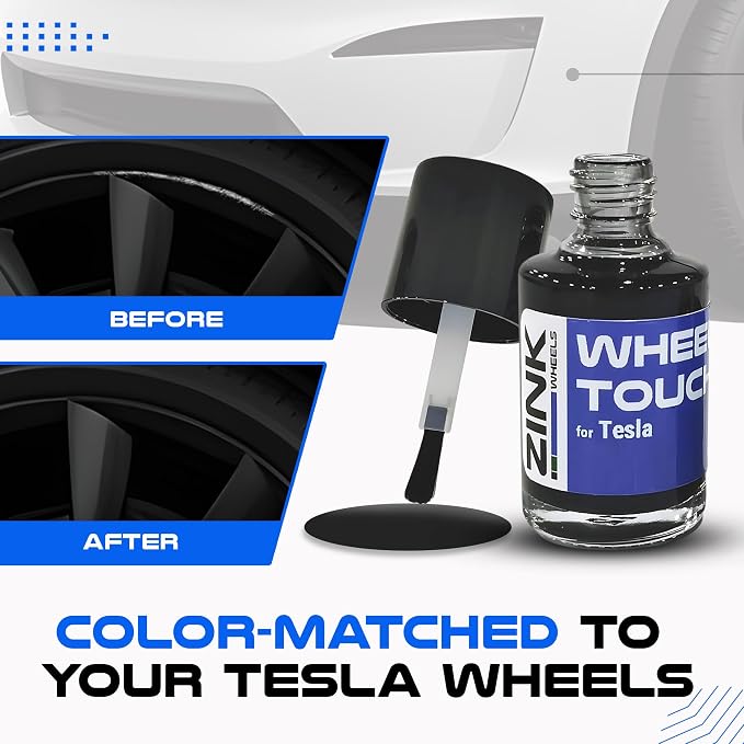 Premium Tesla Wheel Curb Rash Repair Kit - Image 5