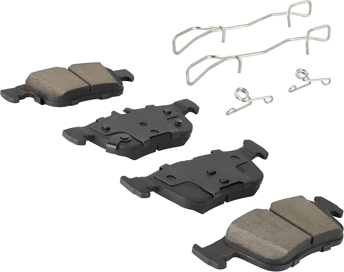Premium Ceramic Rear Brake Pads Compatible - Image 2