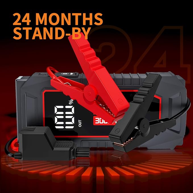 Jump Starter - 3000A Car Battery Jump Starter - Image 7