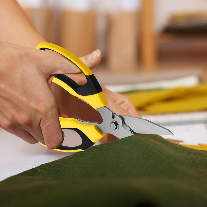 Utility Scissors Heavy Duty: sharp Scissors All Purpose heavy duty, Easy - Image 4