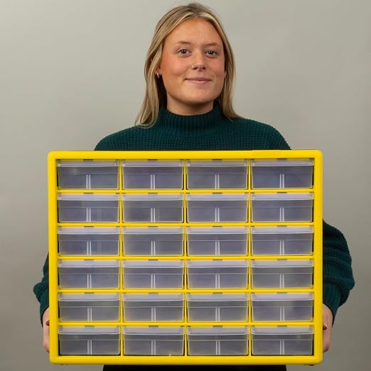 Akro-Mils 24-Drawer Plastic Drawer Storage Cabinet - Image 2