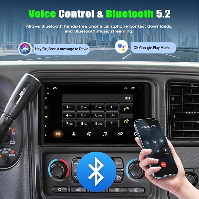 Car Radio for 2003 2004 2005 2006 Chevy Silverado 1500/2500/3500, GMC Sierra - Image 7
