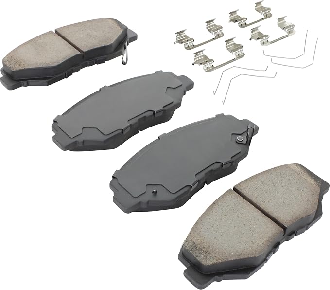 Premium Ceramic Front Brake Pads Compatible - Image 2