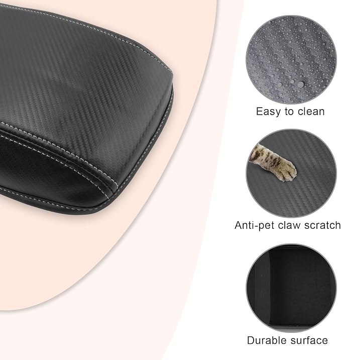CDEFG for Volkswagen Golf R VW GTI Golf 8 MK8 2020-2025 Center Console Cover - Image 4
