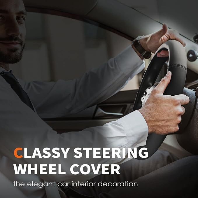 HOTOR Car Steering Wheel Cover - Image 7