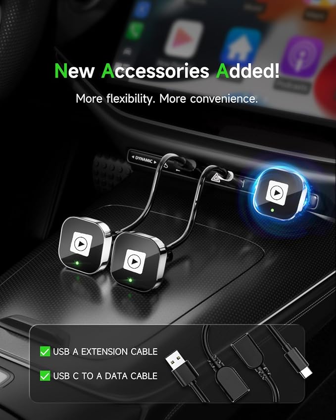 Spedal CL322 Wireless CarPlay & Android Auto Adapter – 2025 Upgrade Mini Design - Image 8