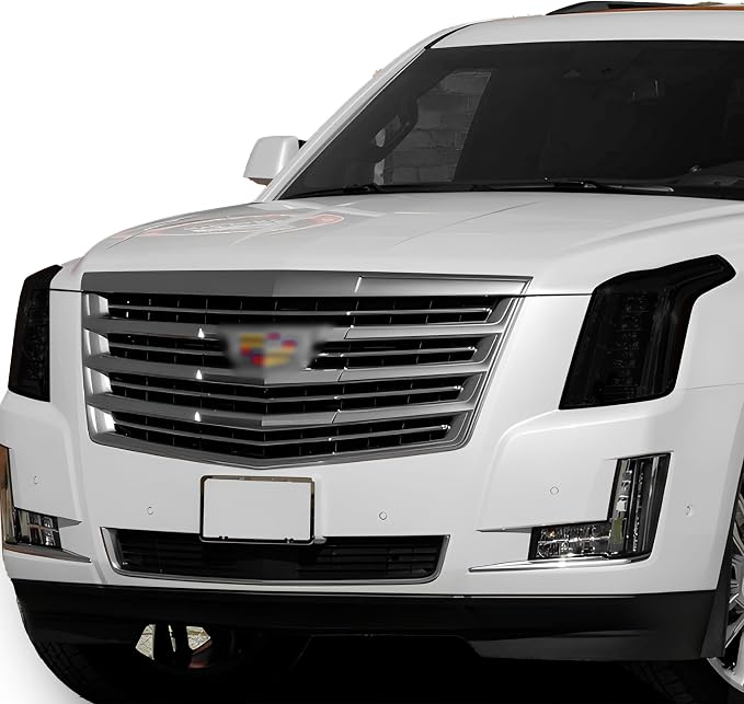 BOGAR TECH DESIGNS Full Headlight Head Light Tint Kit Fits Cadillac Escalade by BogarTechDesigns