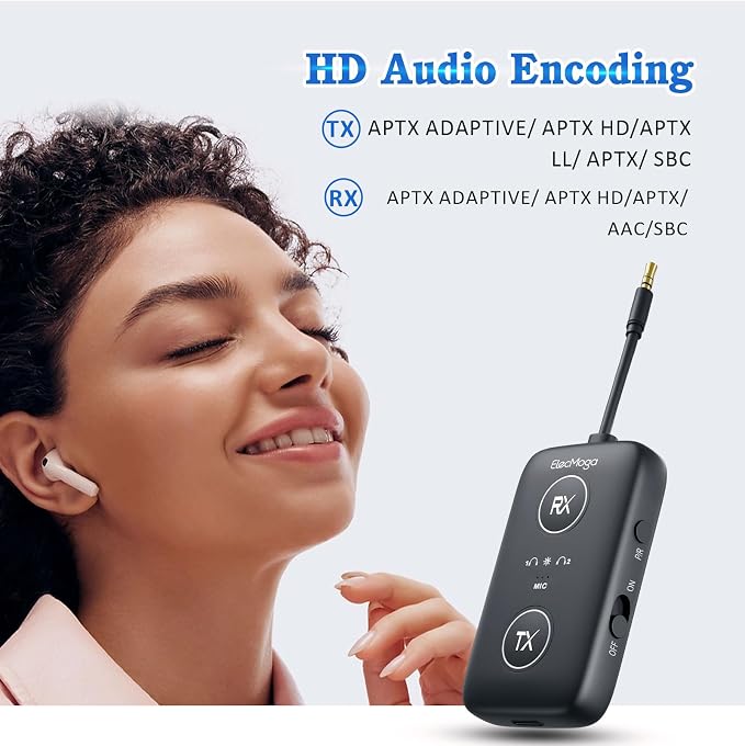 2025 Upgraded Airplane Bluetooth 5.4 Adapter - Image 3