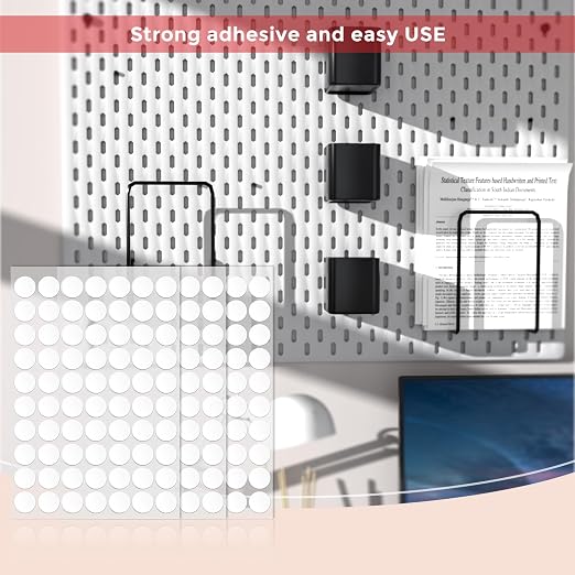 270pcs Double Sided Tape Wall Nano Sticky Dots Mounting Putty Two Sided - Image 3