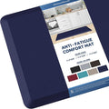 KitchenClouds Kitchen Mat Cushioned Anti Fatigue Kitchen Rug 17.3"x39" by KitchenClouds
