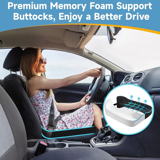 Heightening Truck Seat Cushion for Broader Vision, Car Seat Cushion for Car - Image 6
