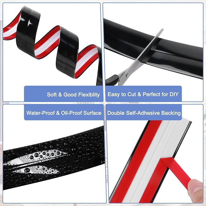 Wall Corner Protector Moulding Trim Peel and Stick Wall Corner Guards Trim - Image 3